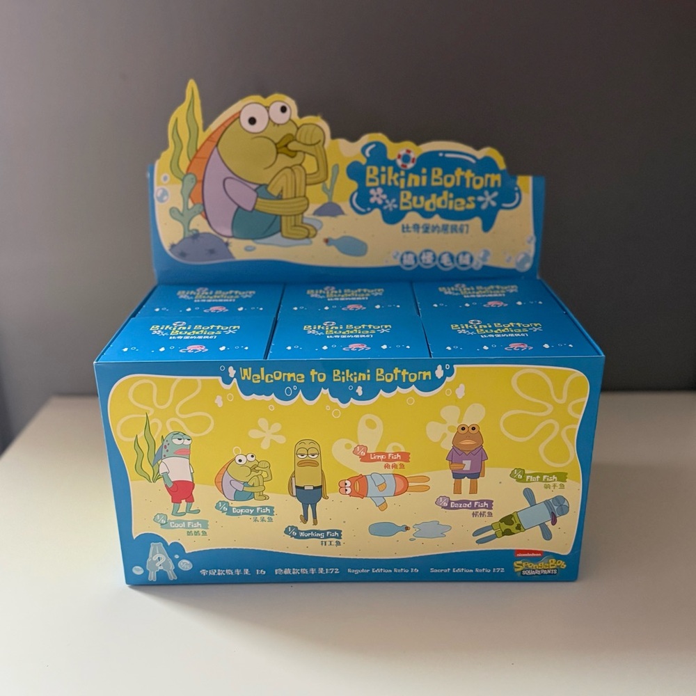 POP MART X SpongeBob - Bikini Bottom Buddies Plush Blind box - LAST ONE